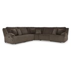 Signature Design by Ashley Top Tier 92705S3C 5 pc Reclining Sectional