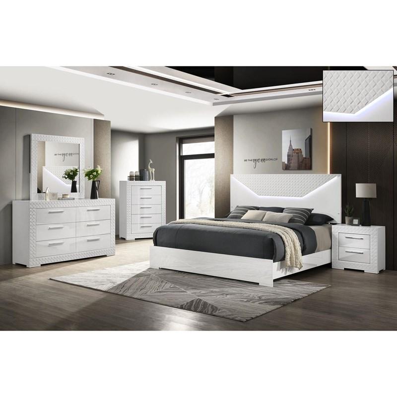 Jenna Queen Platform Bed (137131) image 1