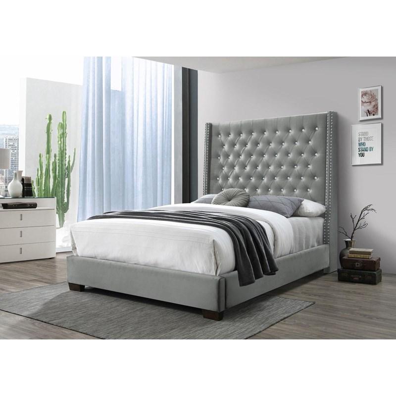 Sasha Full Upholstered Panel Bed (118021) image 1