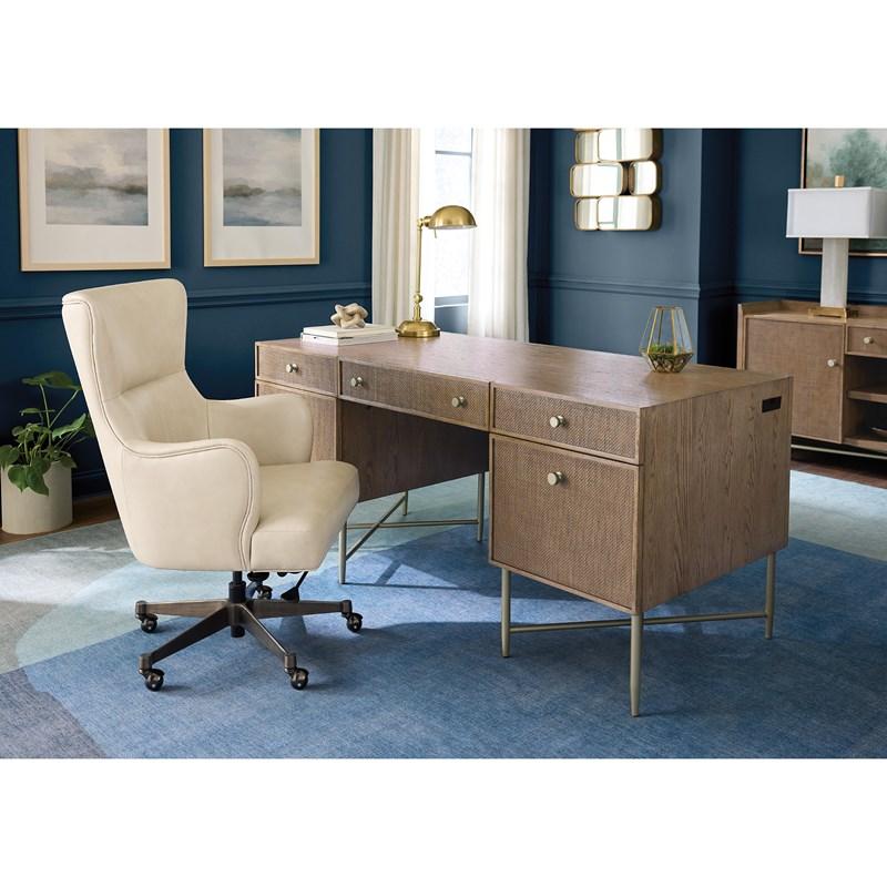 Large Picture of Hooker Furniture 6072-10462-85 Sonnet Executive Desk