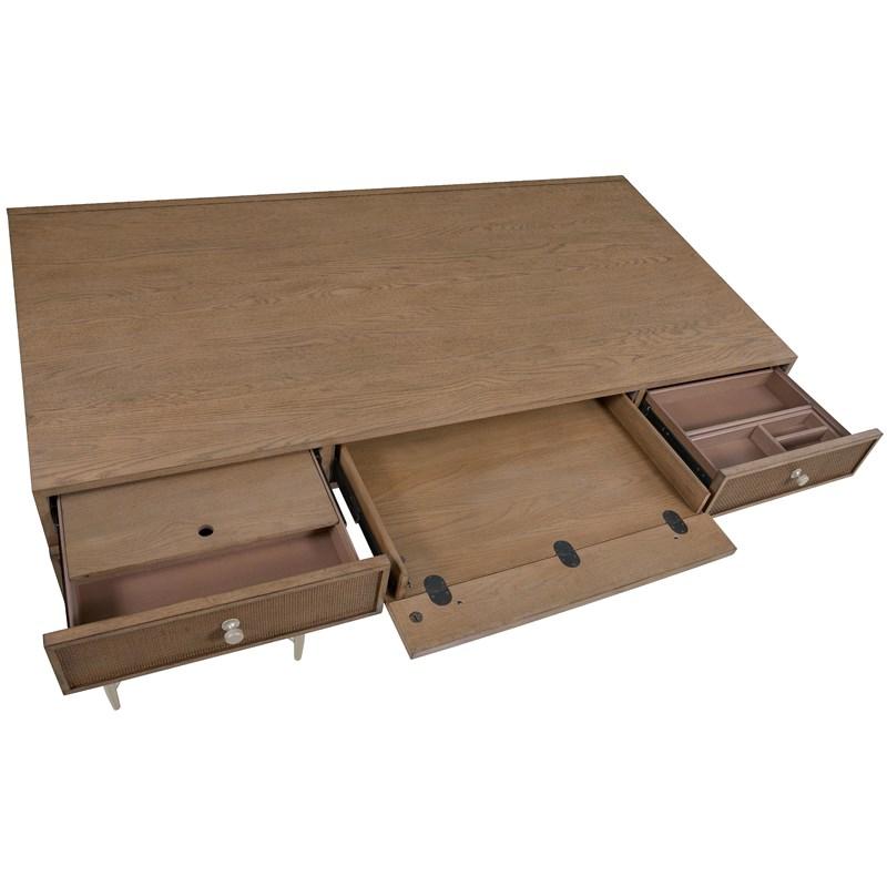 Large Picture of Hooker Furniture 6072-10462-85 Sonnet Executive Desk