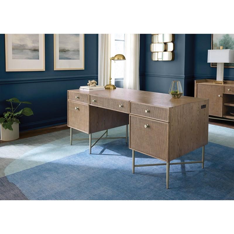 Large Picture of Hooker Furniture 6072-10462-85 Sonnet Executive Desk