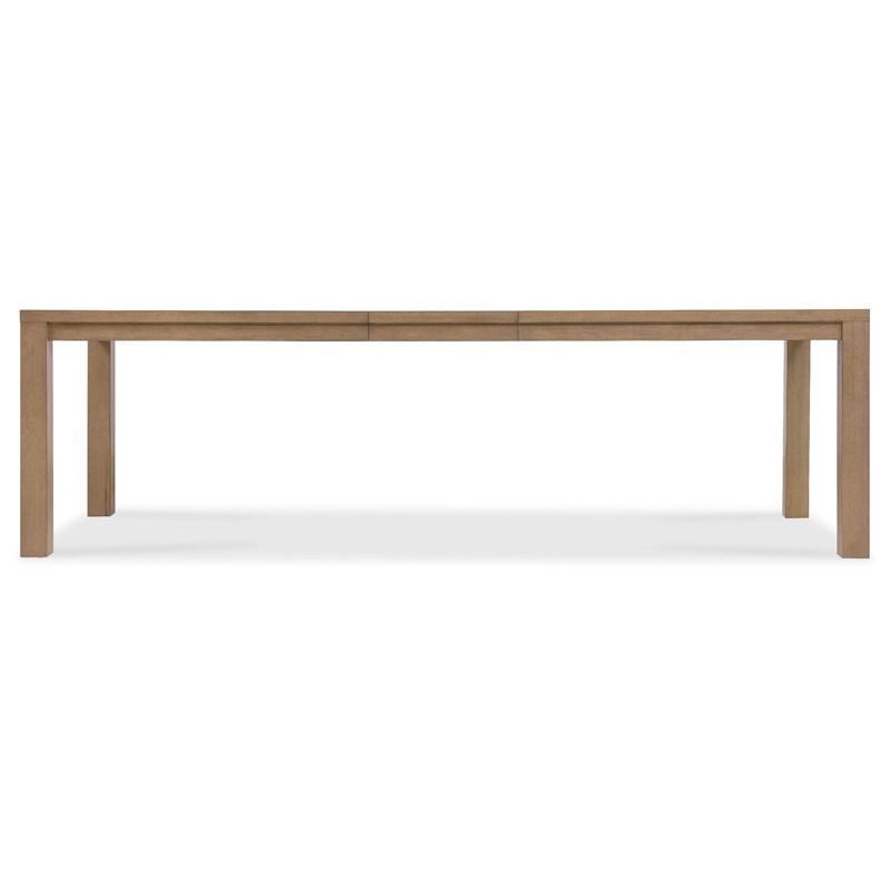 Large Picture of Hooker Furniture 6072-75200-85 Sonnet Rectangle Dining Table with One 18-inch Leaf