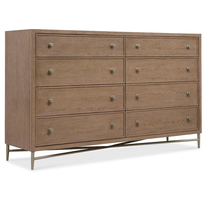 Hooker Furniture 6072-90002-85 Sonnet Eight-Drawer Dresser