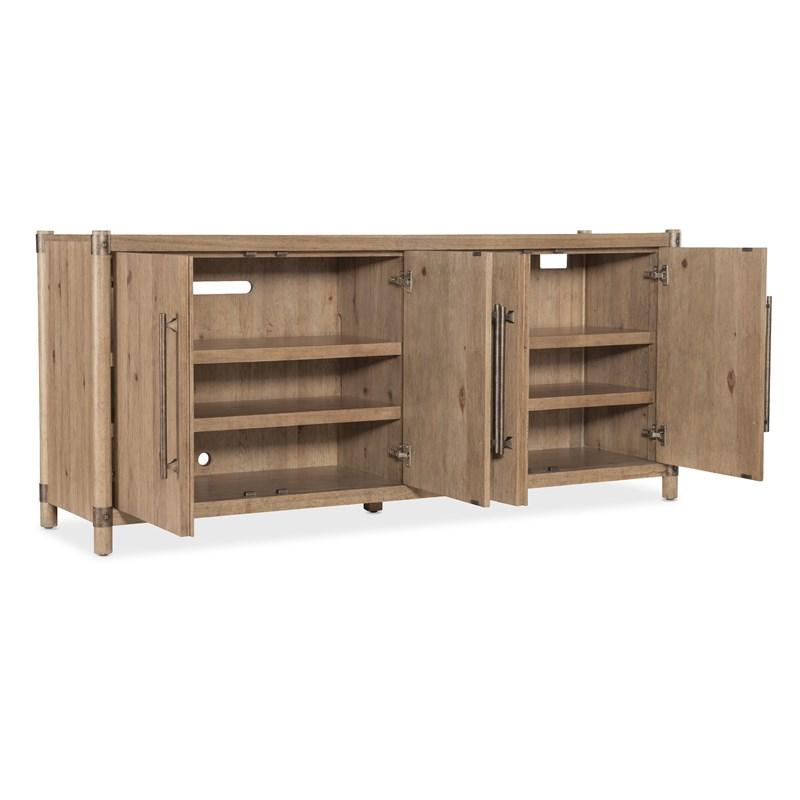 Large Picture of Hooker Furniture 6952-55478-80 Vineyard Row Entertainment Credenza