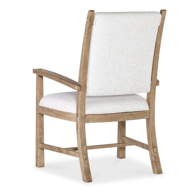 Large Picture of Hooker Furniture 6952-75400-80 Vineyard Row Post Back Upholstered Arm Chair