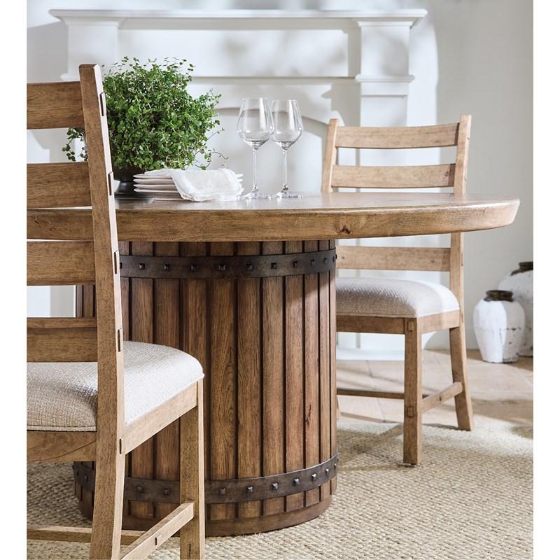 Large Picture of Hooker Furniture 6952-75410-80 Vineyard Row Ladderback Side Chair