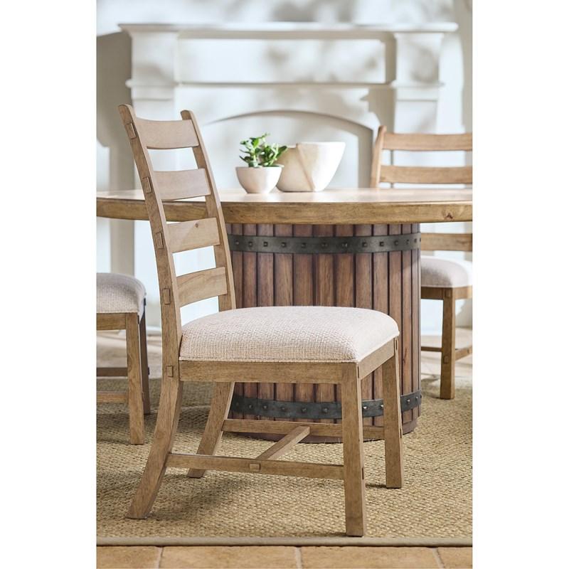 Large Picture of Hooker Furniture 6952-75410-80 Vineyard Row Ladderback Side Chair