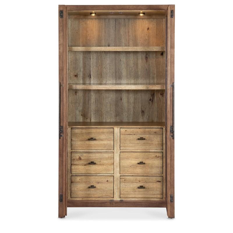 Large Picture of Hooker Furniture 6952-75906-85 Vineyard Row Display Cabinet