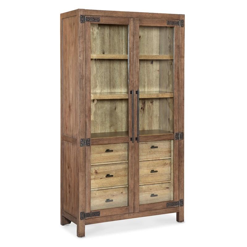 Large Picture of Hooker Furniture 6952-75906-85 Vineyard Row Display Cabinet