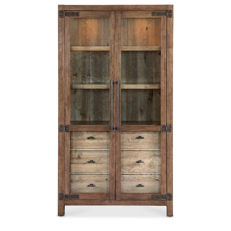 Large Picture of Hooker Furniture 6952-75906-85 Vineyard Row Display Cabinet