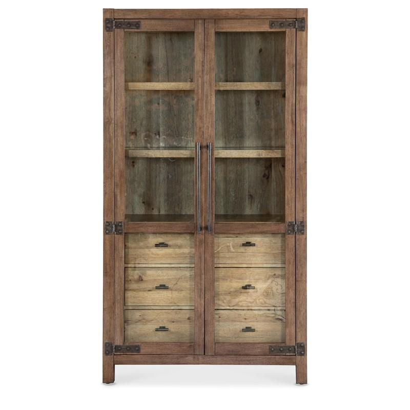 Large Picture of Hooker Furniture 6952-75906-85 Vineyard Row Display Cabinet