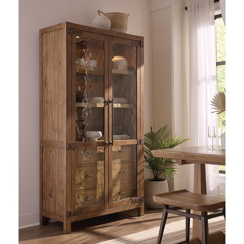 Large Picture of Hooker Furniture 6952-75906-85 Vineyard Row Display Cabinet