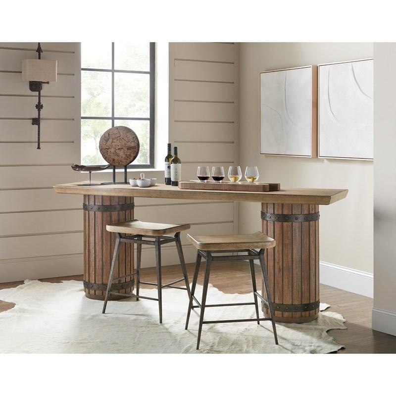 Large Picture of Hooker Furniture 6952-80351-80 Vineyard Row Console Table