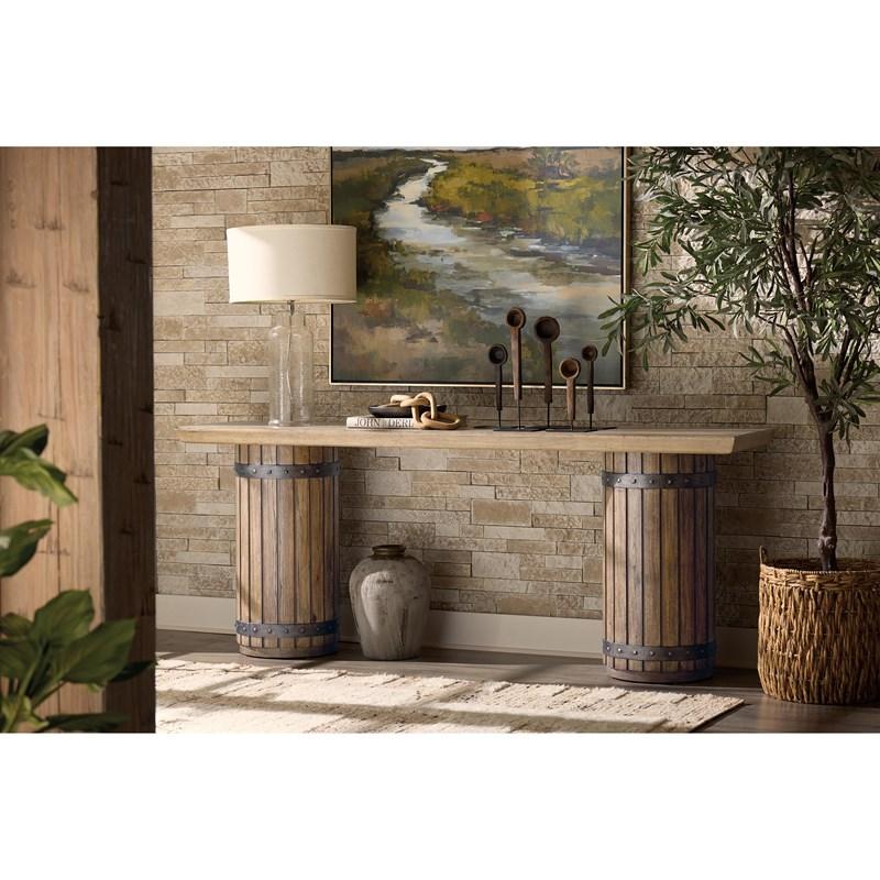 Large Picture of Hooker Furniture 6952-80351-80 Vineyard Row Console Table