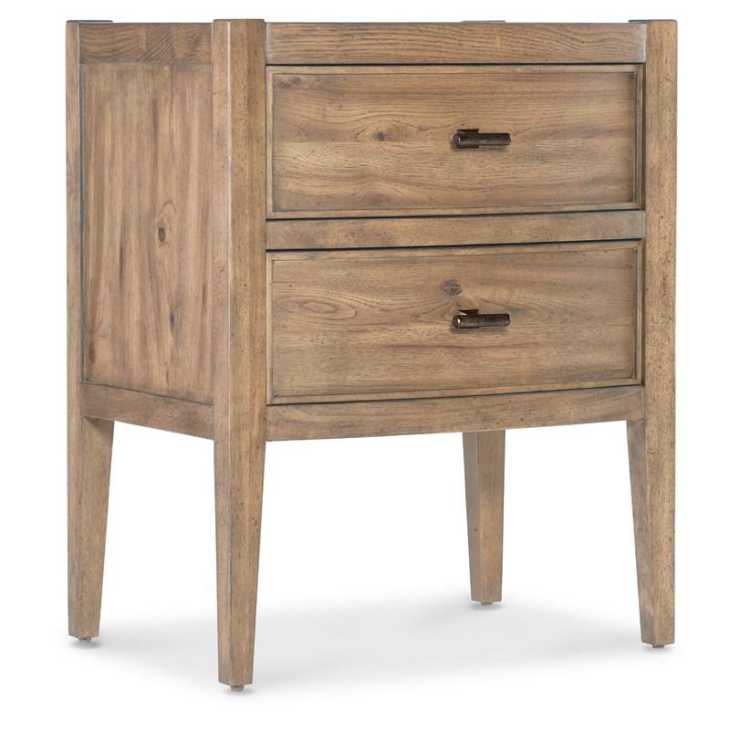 Hooker Furniture 6952-90016-80 Vineyard Row Two Drawer Nightstand