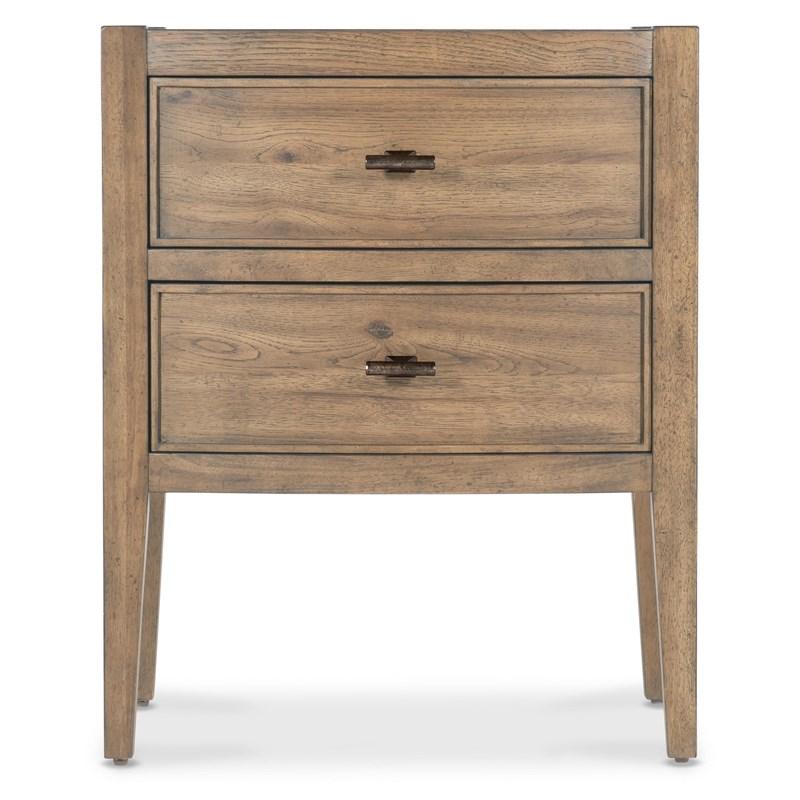 Large Picture of Hooker Furniture 6952-90016-80 Vineyard Row Two Drawer Nightstand