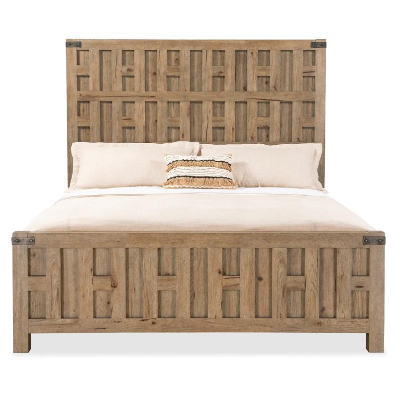 Large Picture of Hooker Furniture 6952-90260-80 Vineyard Row California King Panel Bed
