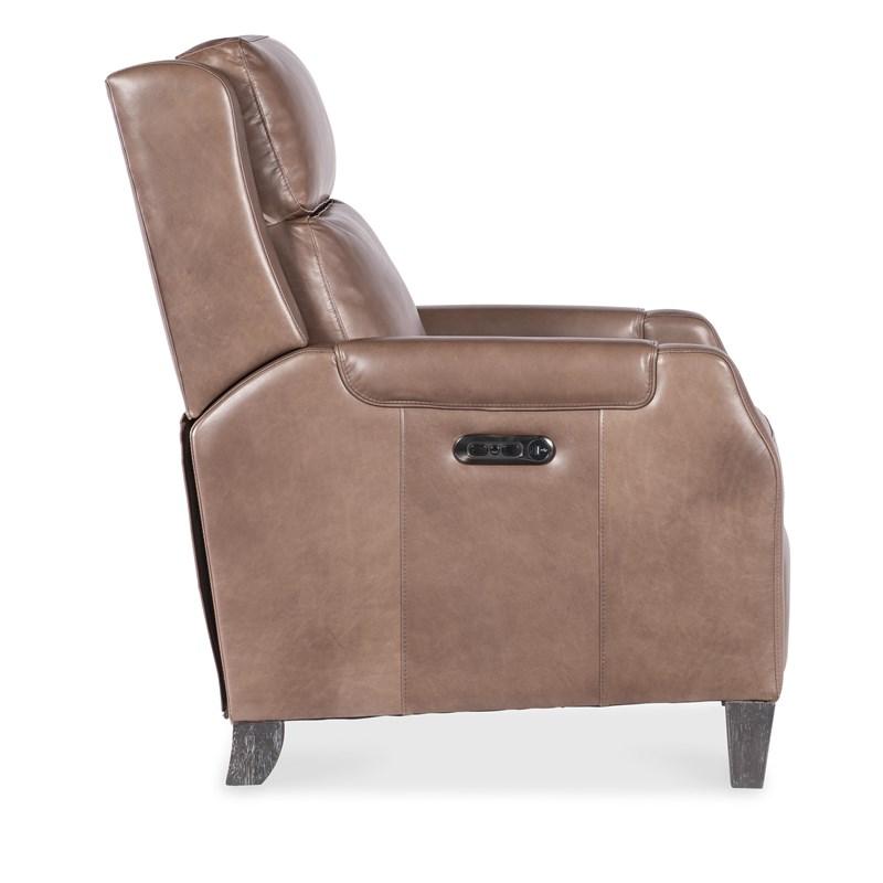 Large Picture of Hooker Furniture RC818-PH-076 Nelson Power Recliner w/Power Headrest
