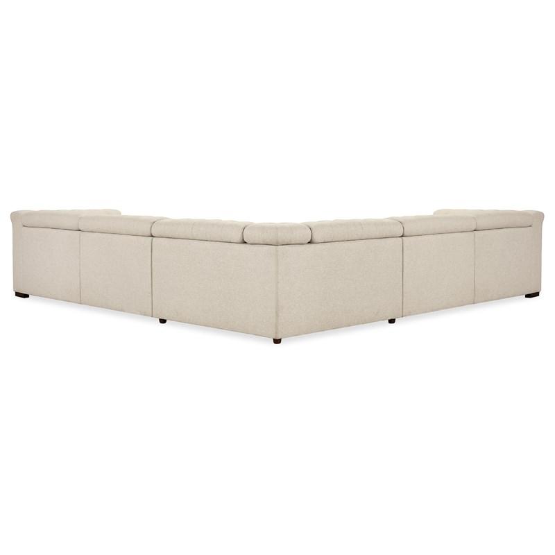 Large Picture of Hooker Furniture SS435-5PC4-414 Savion Deux 5 Seat Sectional with Four Power Recliners and Six Power Headrests
