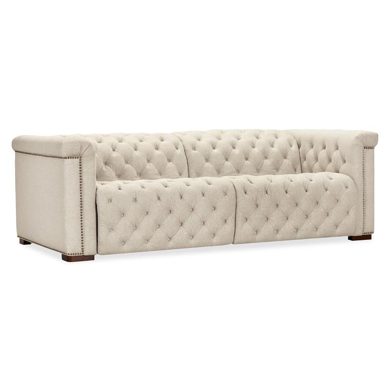 Hooker Furniture SS435-RLPPH-414 Savion Deux Sofa with Power Recliners and Power Headrests