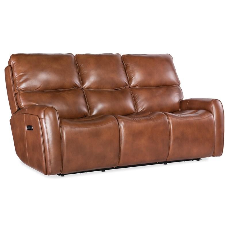 Hooker Furniture SS741-PHZL3-080 Crosby Zero Gravity Power Sofa with Power Headrest and Lumbar