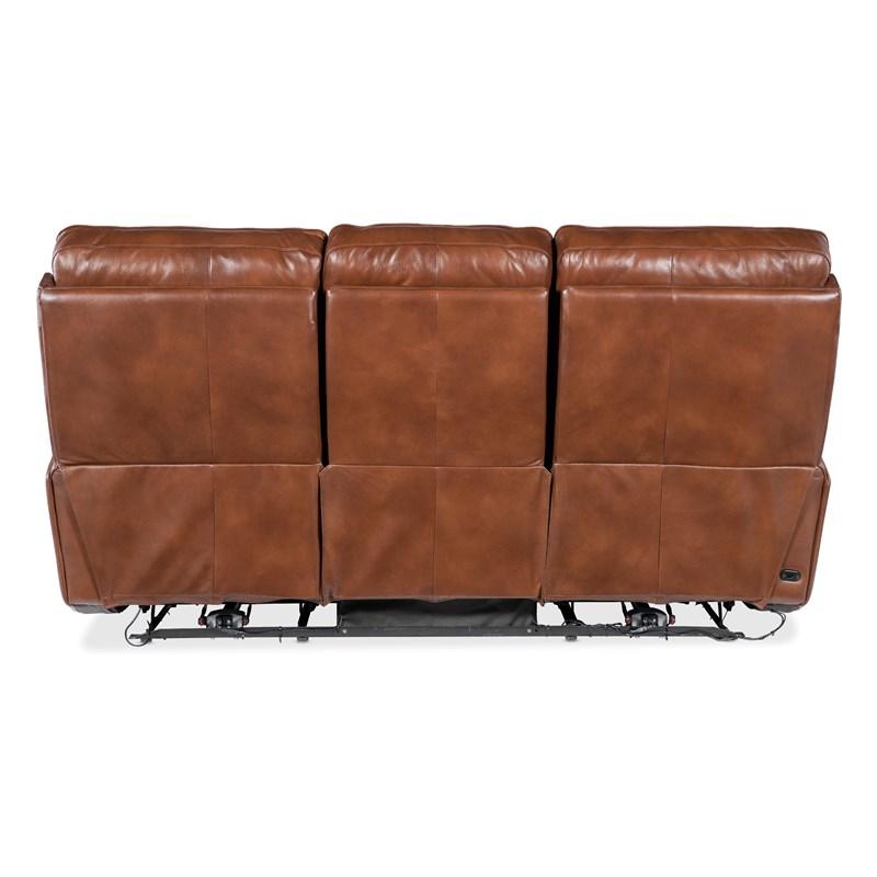 Large Picture of Hooker Furniture SS741-PHZL3-080 Crosby Zero Gravity Power Sofa with Power Headrest and Lumbar