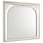 Coaster Furniture Olivia 224954 LED Dresser Mirror - Pearl White