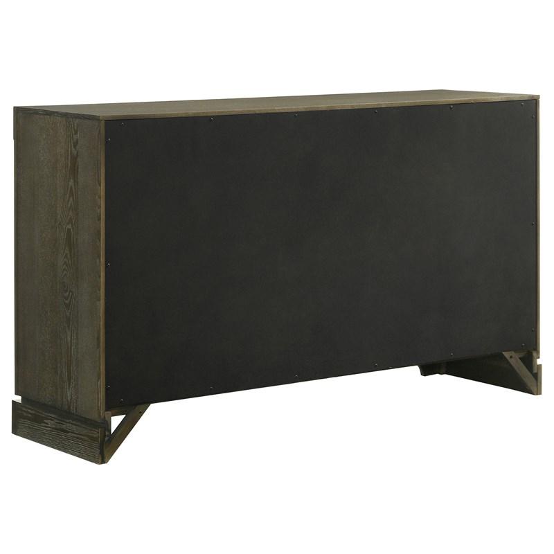 Large Picture of Coaster Furniture Gran Park 224933 6-Drawer Dresser Cabinet - Dark Cocoa