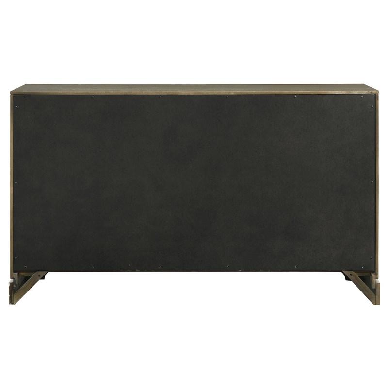 Large Picture of Coaster Furniture Gran Park 224933 6-Drawer Dresser Cabinet - Dark Cocoa