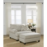 Benchcraft Asanti 13201U3 Oversized Chair and Ottoman (Chairs - Stationary)