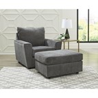 Signature Design by Ashley Stairatt 28502U2 Chair and Ottoman