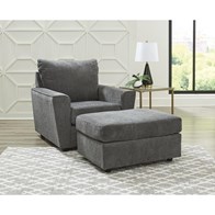 Signature Design by Ashley Stairatt 28502U2 Chair and Ottoman (Chairs - Stationary)
