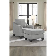 Signature Design by Ashley Adlai 30103U1 Chair and Ottoman (Chairs - Stationary)