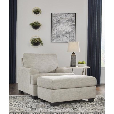 Signature Design by Ashley Vayda 33104U2 Chair and Ottoman