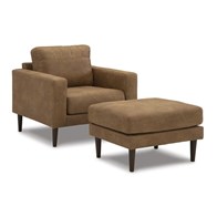 Signature Design by Ashley Telora 41002U2 Chair and Ottoman (Chairs - Stationary)