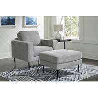 Signature Design by Ashley Hazela 41102U1 Chair and Ottoman (Chairs - Stationary)