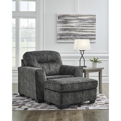 Signature Design by Ashley Lonoke 50504U2 Oversized Chair and Ottoman
