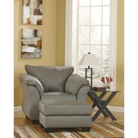 Signature Design by Ashley Darcy 75005U7 Chair and Ottoman (Chairs - Stationary)