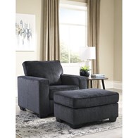 Signature Design by Ashley Altari 87213U2 Chair and Ottoman (Chairs - Stationary)