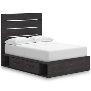 Signature Design by Ashley Hollivern PCB2108B15 Full Panel Storage Bed (Beds - Full)