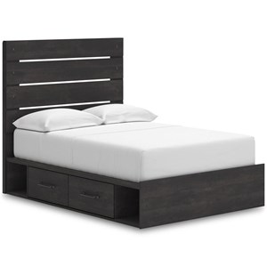 Signature Design by Ashley Hollivern PCB2108B16 Full Panel Bed with Storage (Beds - Full)