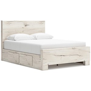 Signature Design by Ashley Lawroy B2310B42 Full Panel Bed with Storage (Beds - Full)