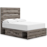 Signature Design by Ashley Graystorm PCB2405B16 Full Panel Storage Bed (Beds - Full)