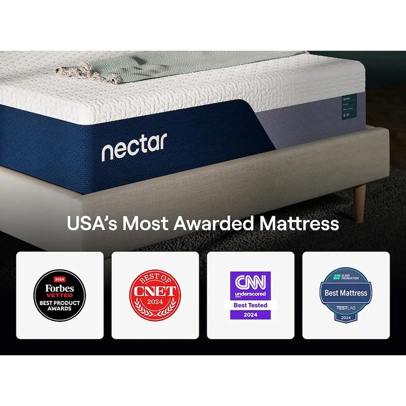Large Picture of Nectar Sleep Nectar Premier Memory Foam M12611 Twin Mattress