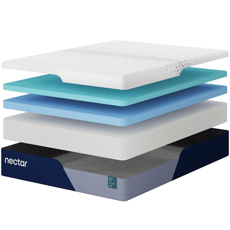 Large Picture of Nectar Sleep Nectar Premier Memory Foam M12631 Queen Mattress