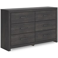 Signature Design by Ashley Hollivern PCB2108-31 Six Drawer Dresser (Dressers - 6 Drawers)