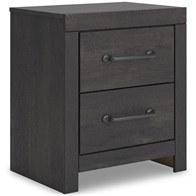 Signature Design by Ashley Hollivern PCB2108-92 Two Drawer Night Stand (Nightstands - 2 Drawers)