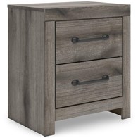 Signature Design by Ashley Graystorm PCB2405-92 Two Drawer Night Stand (Nightstands - 2 Drawers)