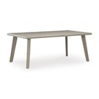 Signature Design by Ashley Cliff Trails PCP690-625 Rectangular Dining Table with Umbrella Option